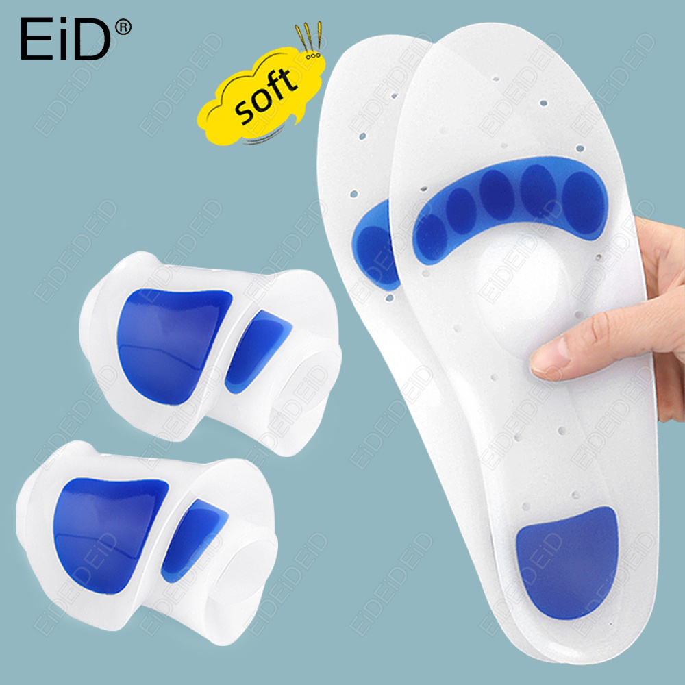 Women'S Shoes For Plantar Fasciitis - EID Ortopedik Silikon Jel Tabanlıklar Düz