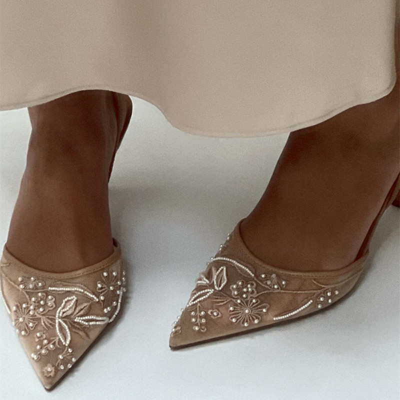 Women Shoes Brand - Yaz ve Sonbahar Sivri Burun İnce