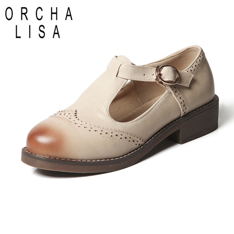 Women'S Shoes Extended Sizes - ORCHA LISA 2026 Tasarım Retro Kadın