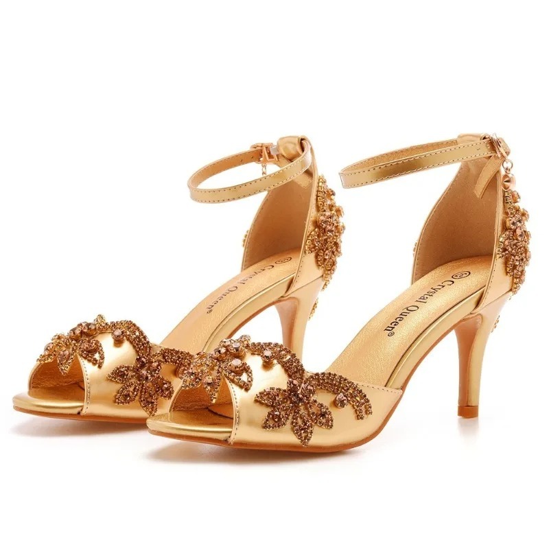 Women'S Shoes Peep Toe - Moda Tasarımcısı kadın ayakkabıları Lüks Taklidi