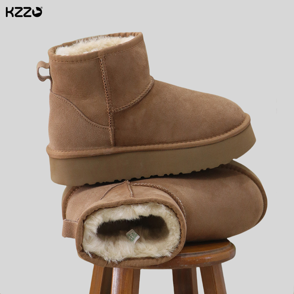Women Shoes In Australia - KZZO Avustralya Klasik Koyun Derisi Kar