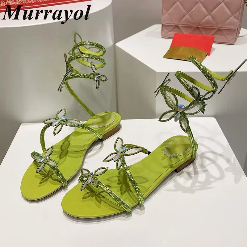 Women'S Shoes In Size 12 - Yılan Şekilli Elastik Kayış Sandalet Kadın