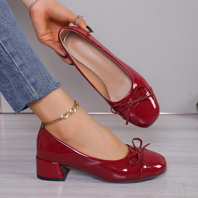 Mary Jane Shoes - 2026 Ayakkabı Kadın Pompaları Platform Topuklu