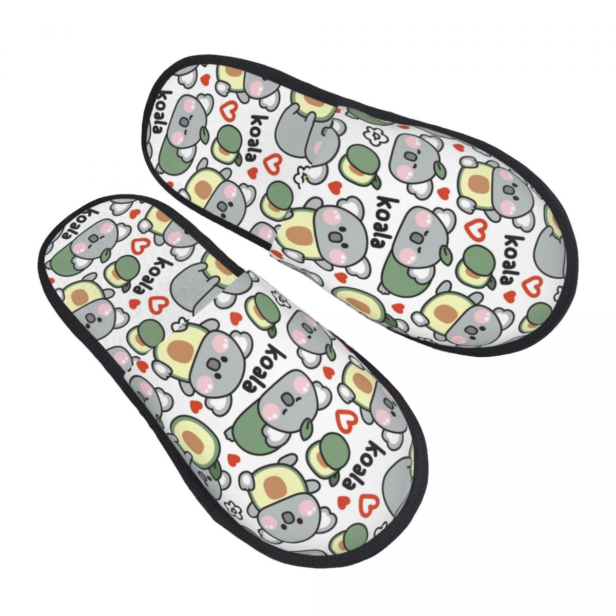 Women Shoes In Australia - Özel Tasarım Sevimli Koala Ayılı Avokado
