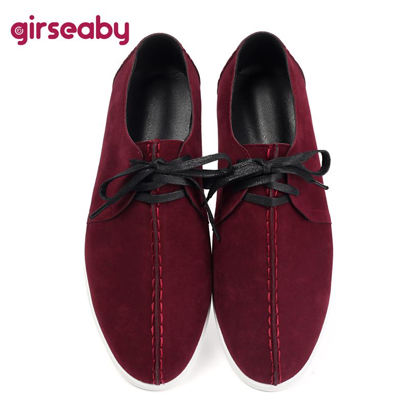 Women'S Shoes Extended Sizes - Girseaby Retro Erkek Ayakkabıları Unisex Düz