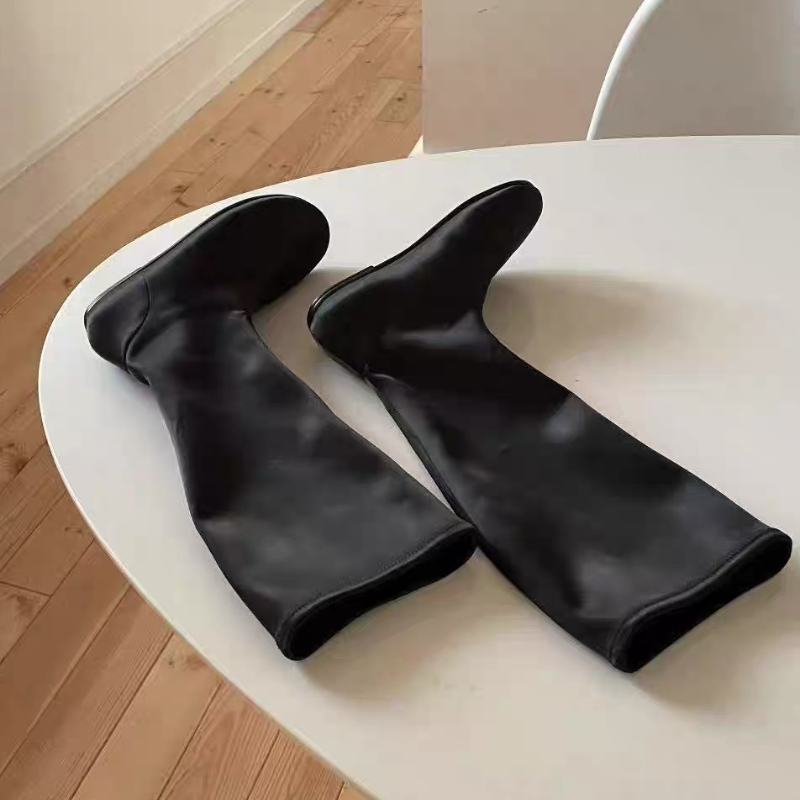 Women'S Shoes Chelsea - 2025 Yeni Kadın Yüksek Botlar Düz