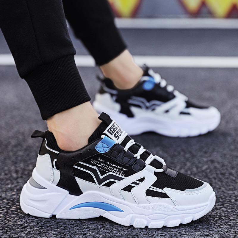 Women Shoes Japanese Brand - Büyük boy tıknaz yükseklik adam Sneakers