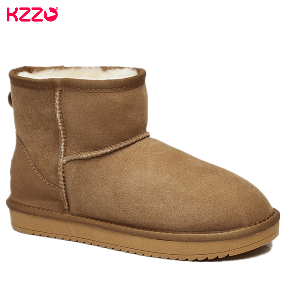 Women Shoes In Australia - KZZO avustralya klasik koyun derisi kar