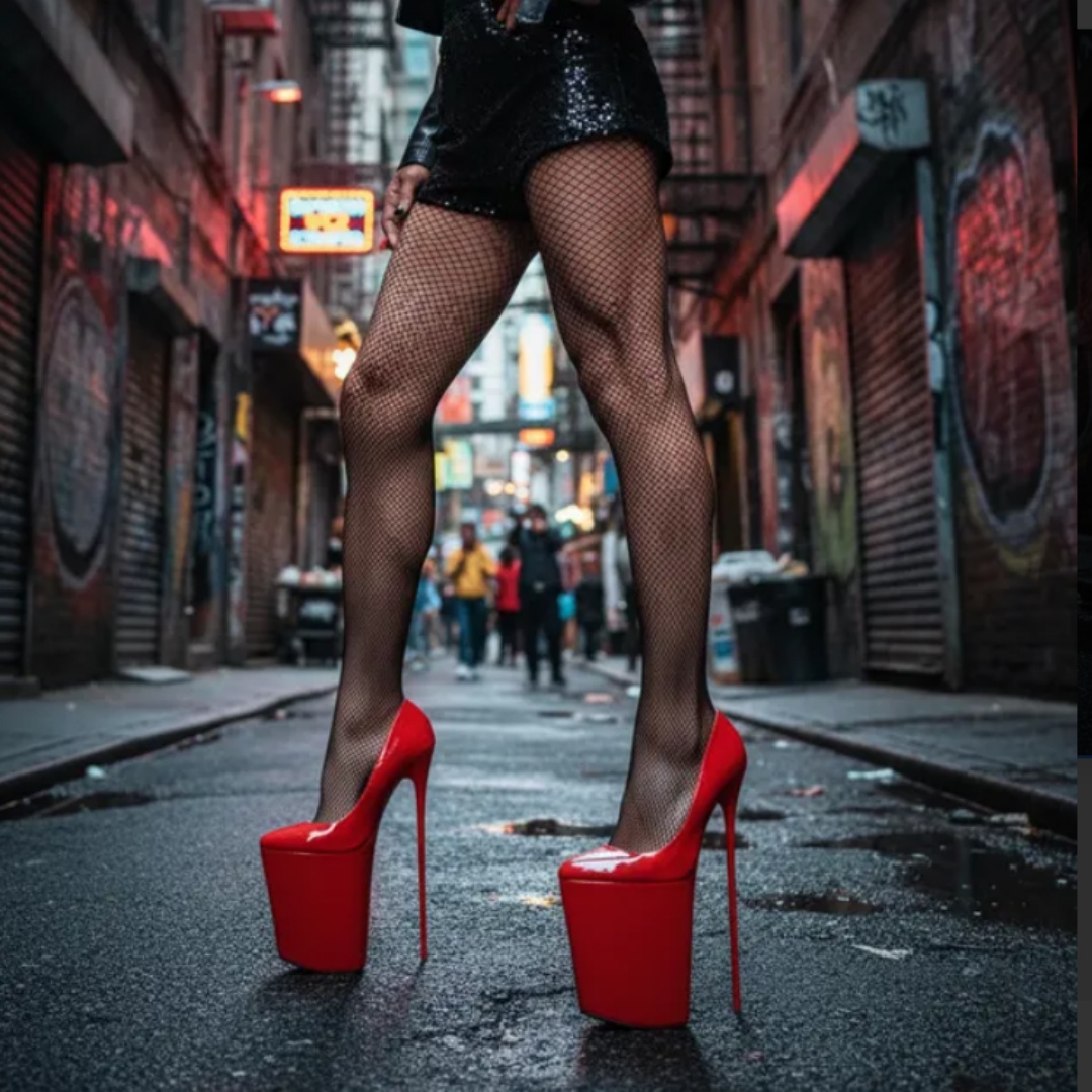 Women'S Shoes In Size 12 - Transseksüel Stilettolar Seksi Süper Yüksek 30cm