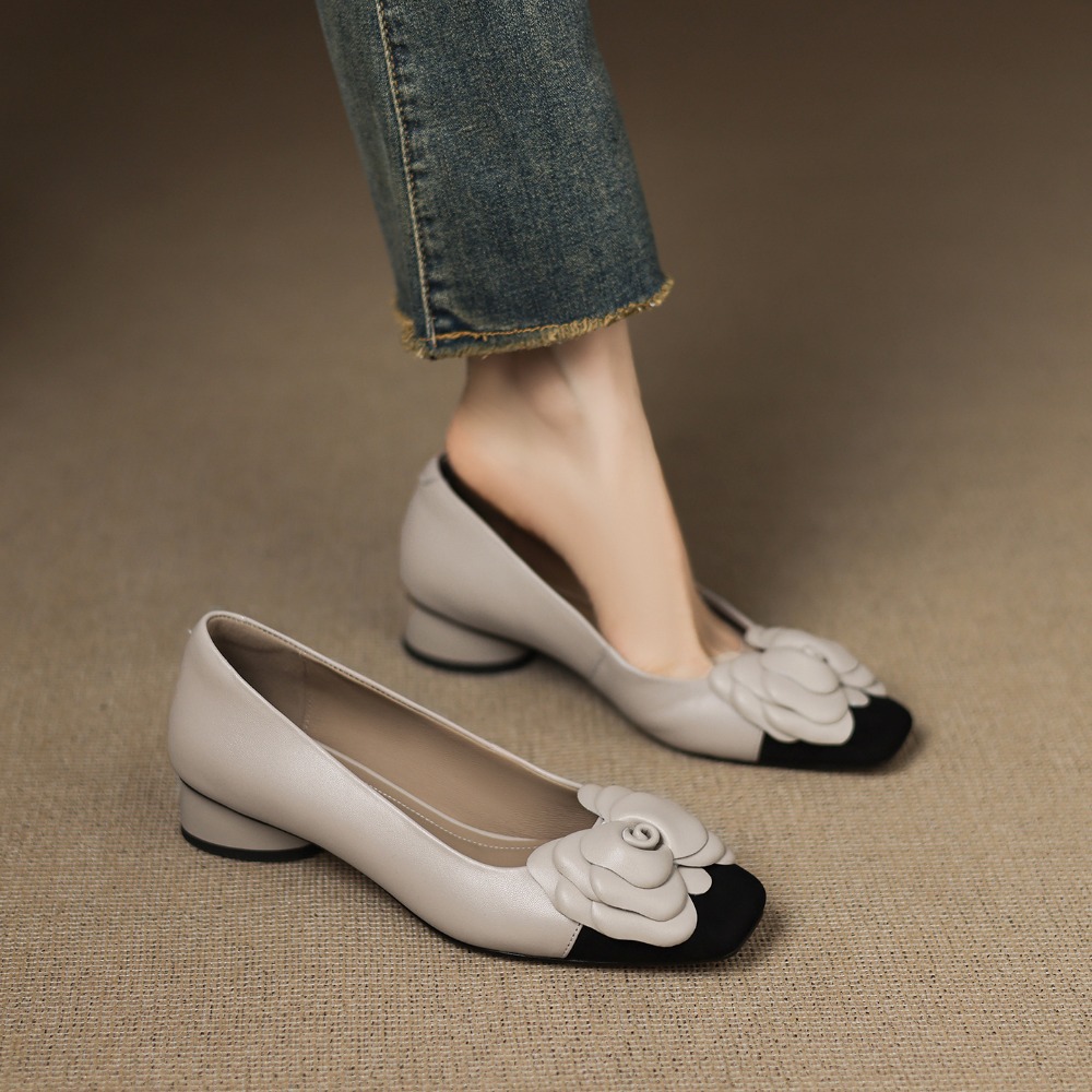 Moda Çiçek Desenli Tek Ayakkab - Women'S Shoes Everyday incelemesi ve fiyatı
