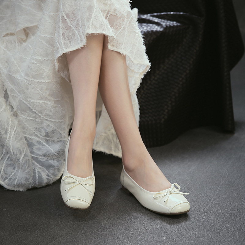 Hakiki Deri Yuvarlak Burun Düş - Women Shoes Japanese Brand incelemesi ve fiyatı