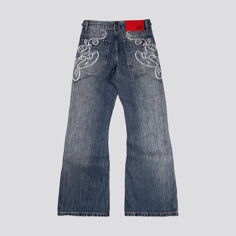 Y2k Mavi Açılı Bootcut Kot Vin - Women Shoes Jeans incelemesi ve fiyatı