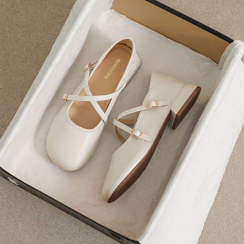 Fransız Vintage Kalın Topuk Ma - Mary Jane Shoes incelemesi ve fiyatı
