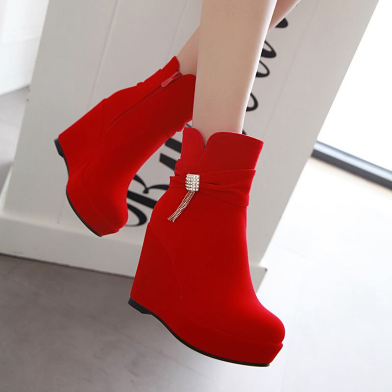 ORCHALISA Glam Kırmızı Bayan B - Women'S Shoes Extended Sizes incelemesi ve fiyatı