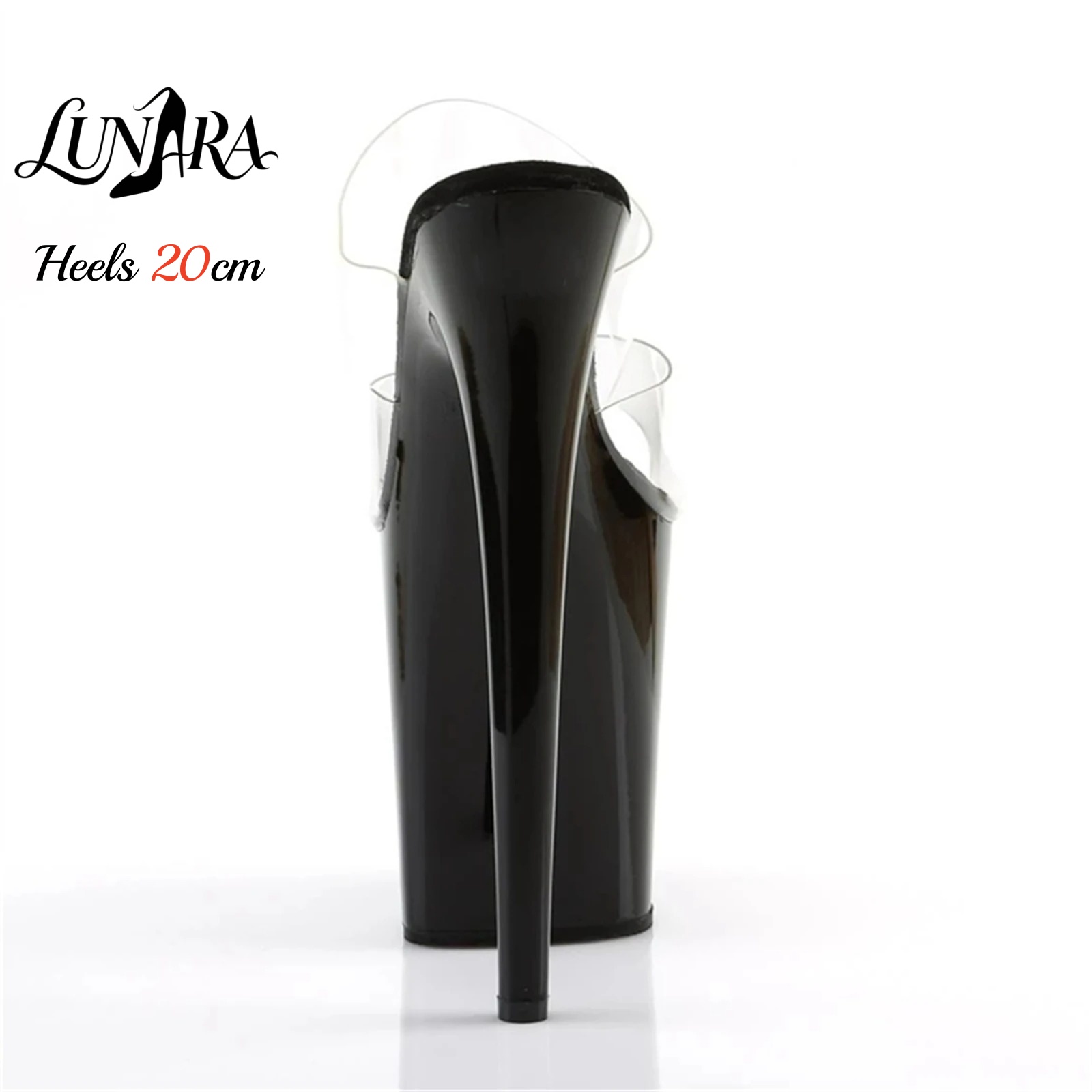 20 cm Şeffaf PVC Askılı Ultra  - Clear Strap Heel incelemesi ve fiyatı