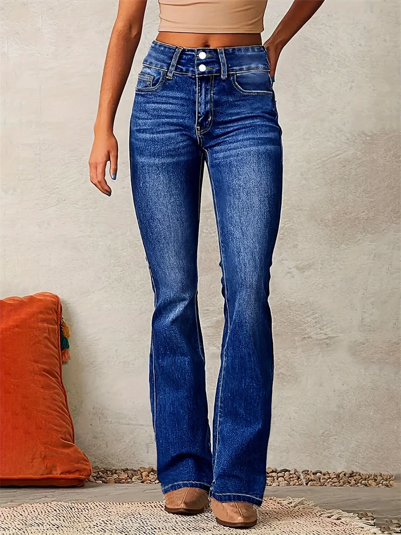 2025 Vintage Orta Bel Yıkanmış - Women Shoes Jeans incelemesi ve fiyatı