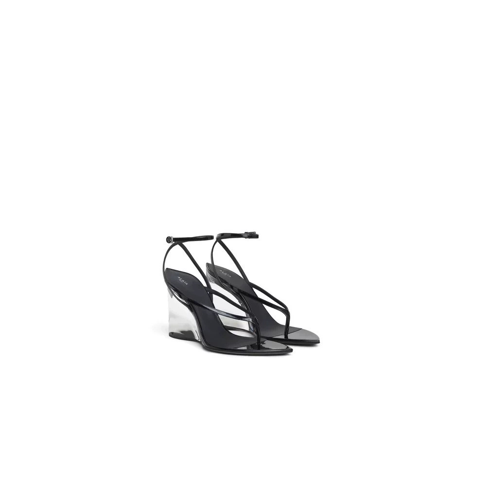Kadınlar için Patent Deri Şeff - Clear Strap Heel incelemesi ve fiyatı
