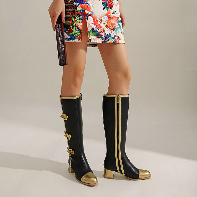 Büyük Boy Moda Diz Yüksek Çizm - Knee High Boots Women incelemesi ve fiyatı
