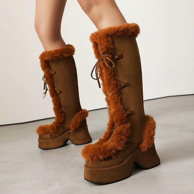 Lolita tarzı kürklü platform ç - Women'S Shoes Chelsea incelemesi ve fiyatı