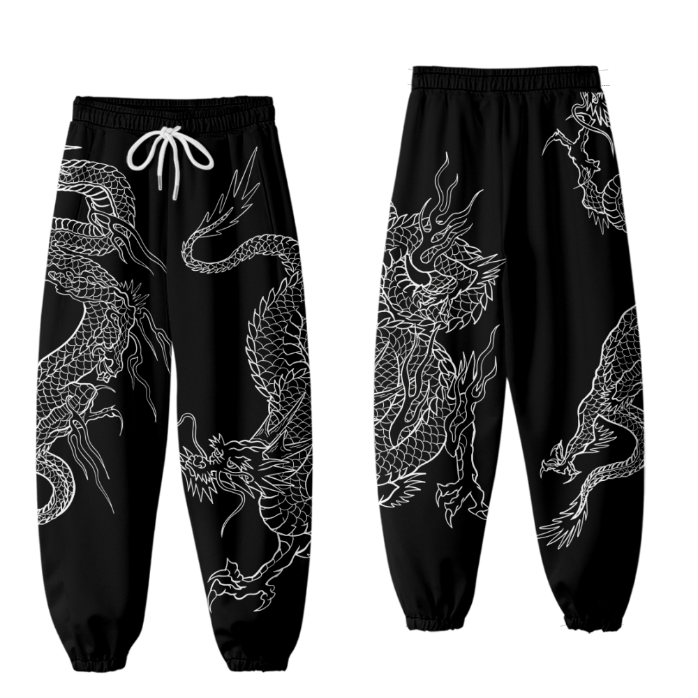 Anime Dragon 3D Sweatpants Mod - Women Shoes Joggers incelemesi ve fiyatı