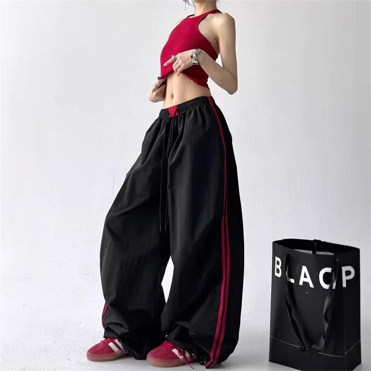 Kadın Kargo Bol Paça Eşofman A - Women Shoes Joggers incelemesi ve fiyatı