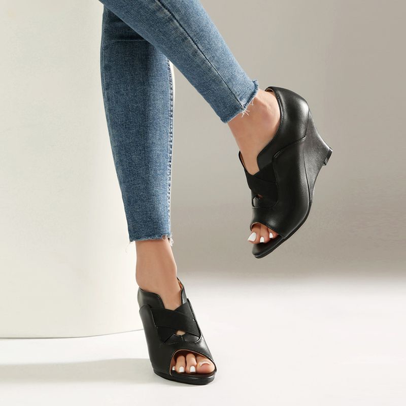 REAVE CAT Siyah Kadın Sandalet - Women'S Shoes Extended Sizes incelemesi ve fiyatı