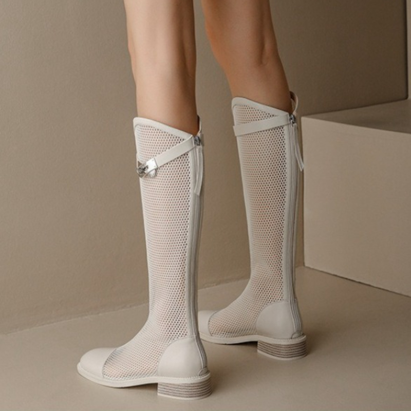 Kadın Yaz Diz boyu Örgü Yüksek - Knee High Boots Women incelemesi ve fiyatı