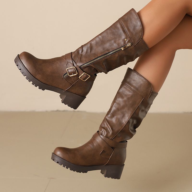 ORCHALISA Retro Bayan Orta Boy - Women'S Shoes Extended Sizes incelemesi ve fiyatı