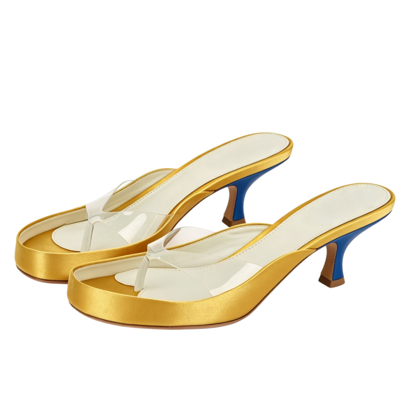 Şeffaf PVC Kayışlı Kedi Topukl - Clear Strap Heel incelemesi ve fiyatı
