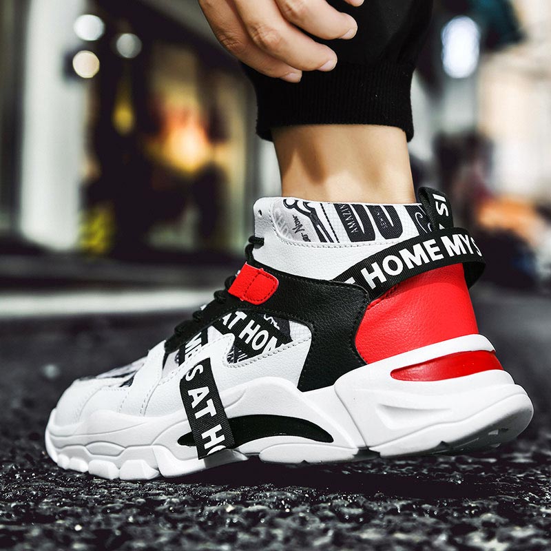 Büyük boy yüksek Top tıknaz er - Women Shoes Japanese Brand incelemesi ve fiyatı