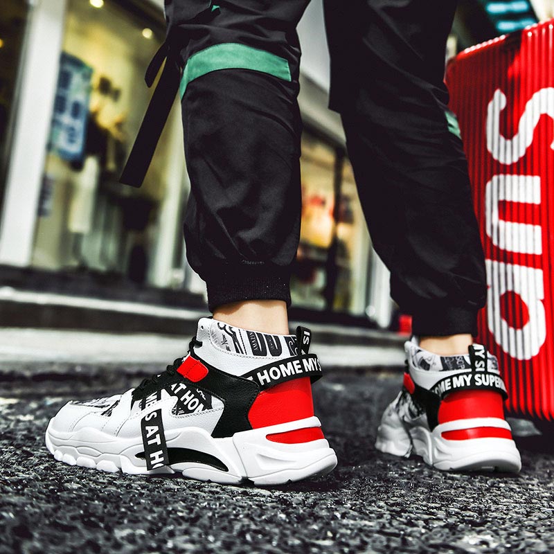 Büyük boy yüksek Top tıknaz er - Women Shoes Japanese Brand incelemesi ve fiyatı