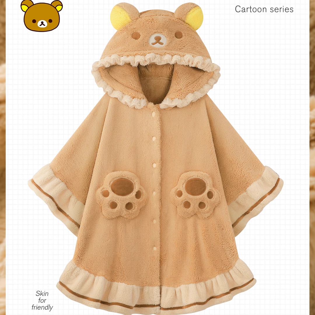 Rilakkuma Kapüşonlu Panço Born - Women Shoes Xxl incelemesi ve fiyatı