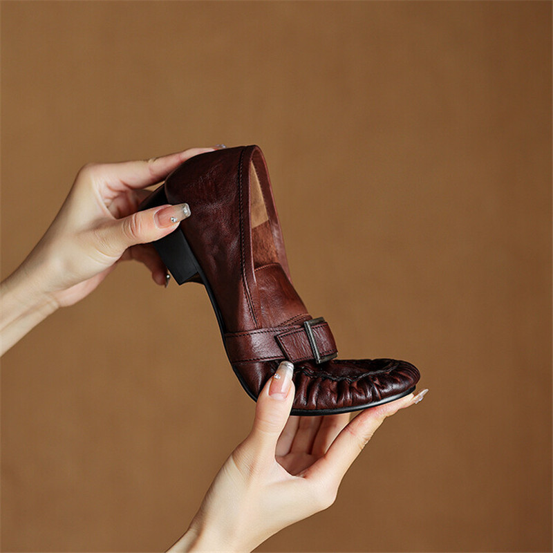Yeni sonbahar hakiki deri kadı - Women'S Shoes Everyday incelemesi ve fiyatı