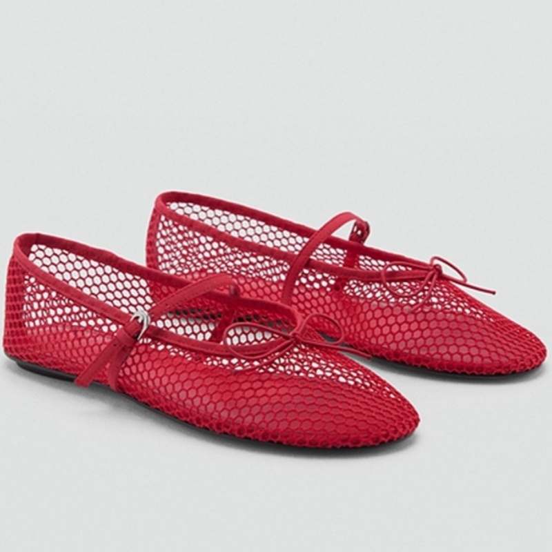 Örgü Yaz Bale Daireler Ayakkab - Mary Jane Shoes incelemesi ve fiyatı