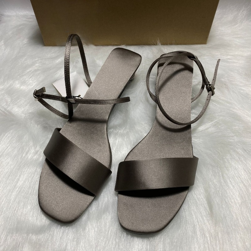 Lüks Saten Bilek Kayışlı Alçak - Women Shoes Brand incelemesi ve fiyatı