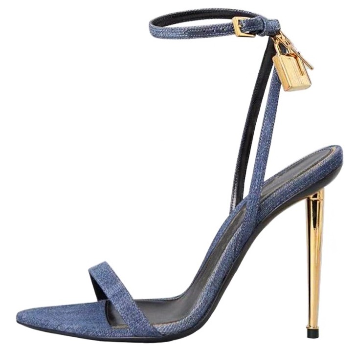 Keskin sivri altın kilit Strap - Women Shoes Jeans incelemesi ve fiyatı
