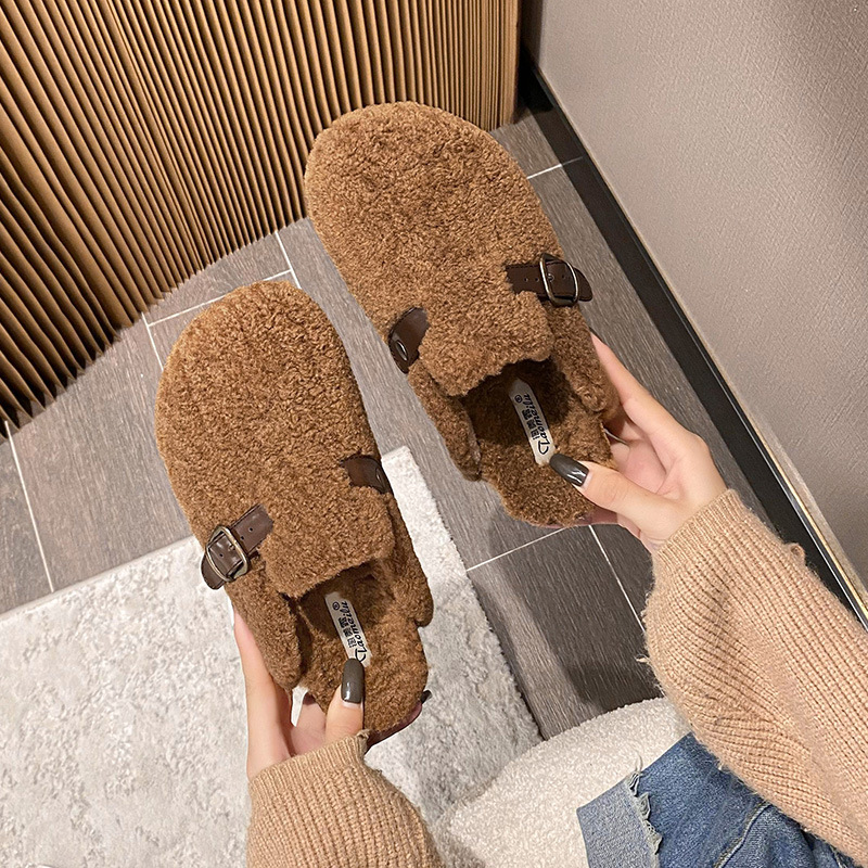 2025 Moda Kürklü Terlik Kadınl - Women'S Shoes With Arch Support incelemesi ve fiyatı