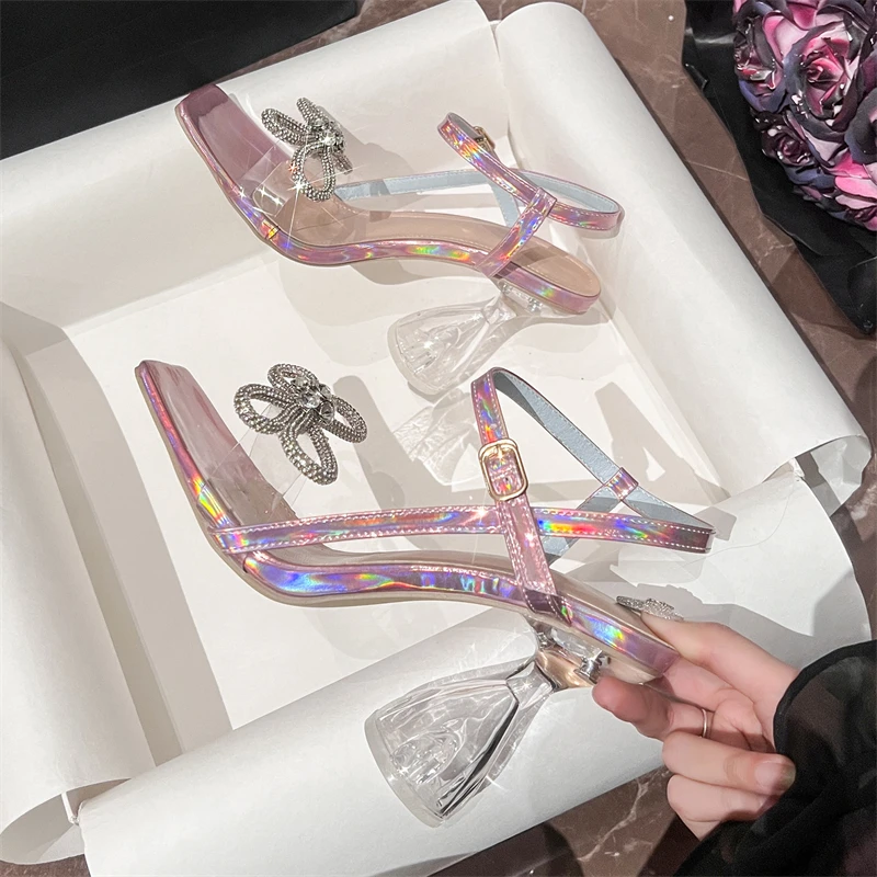 Aneikeh Moda Kadın Sandalet Ke - Clear Strap Heel incelemesi ve fiyatı