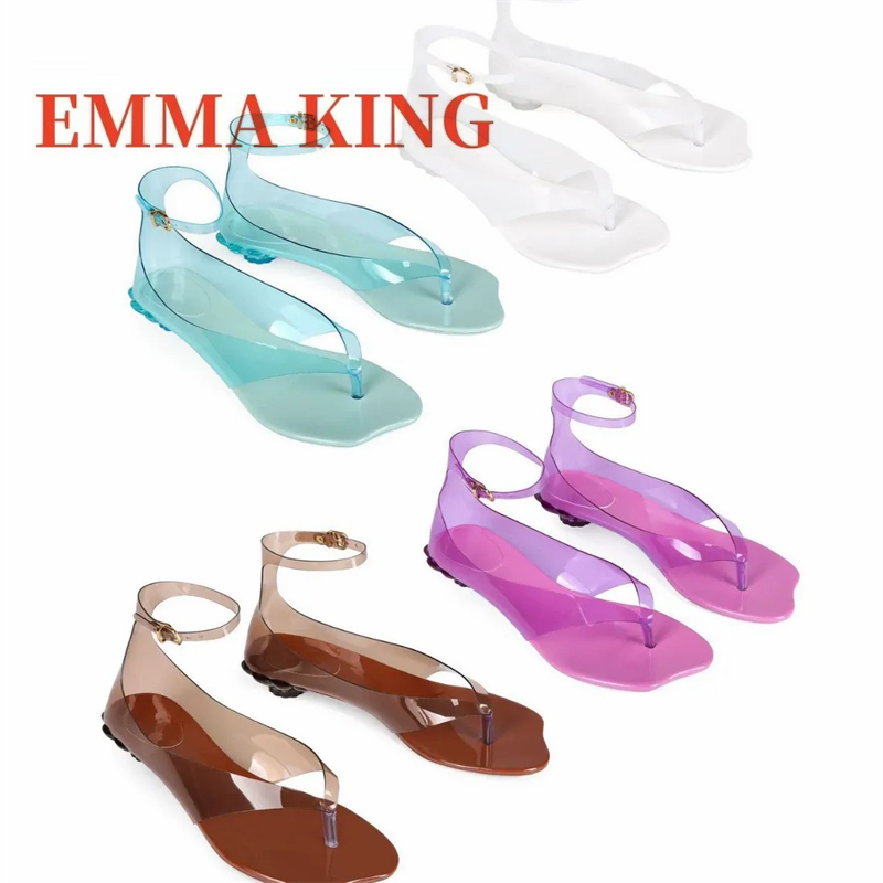 Kadın Tanga Jöle Sandalet,2026 - Clear Strap Heel incelemesi ve fiyatı