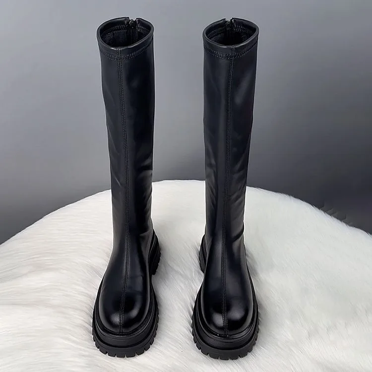 Siyah Uzun Çizmeler Kadınların - Knee High Boots Women incelemesi ve fiyatı
