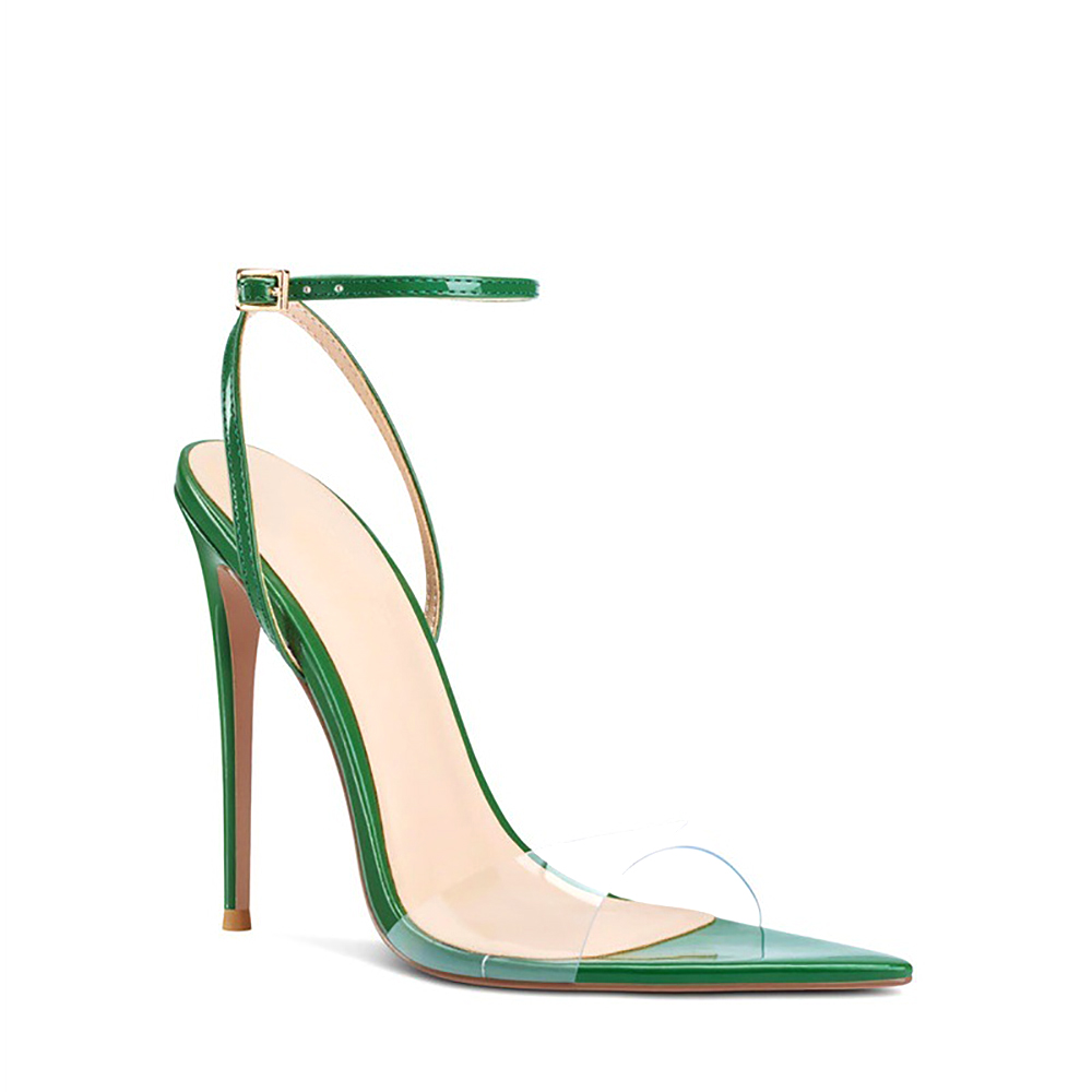 Kadınlar için Şeffaf PVC Yükse - Clear Strap Heel incelemesi ve fiyatı