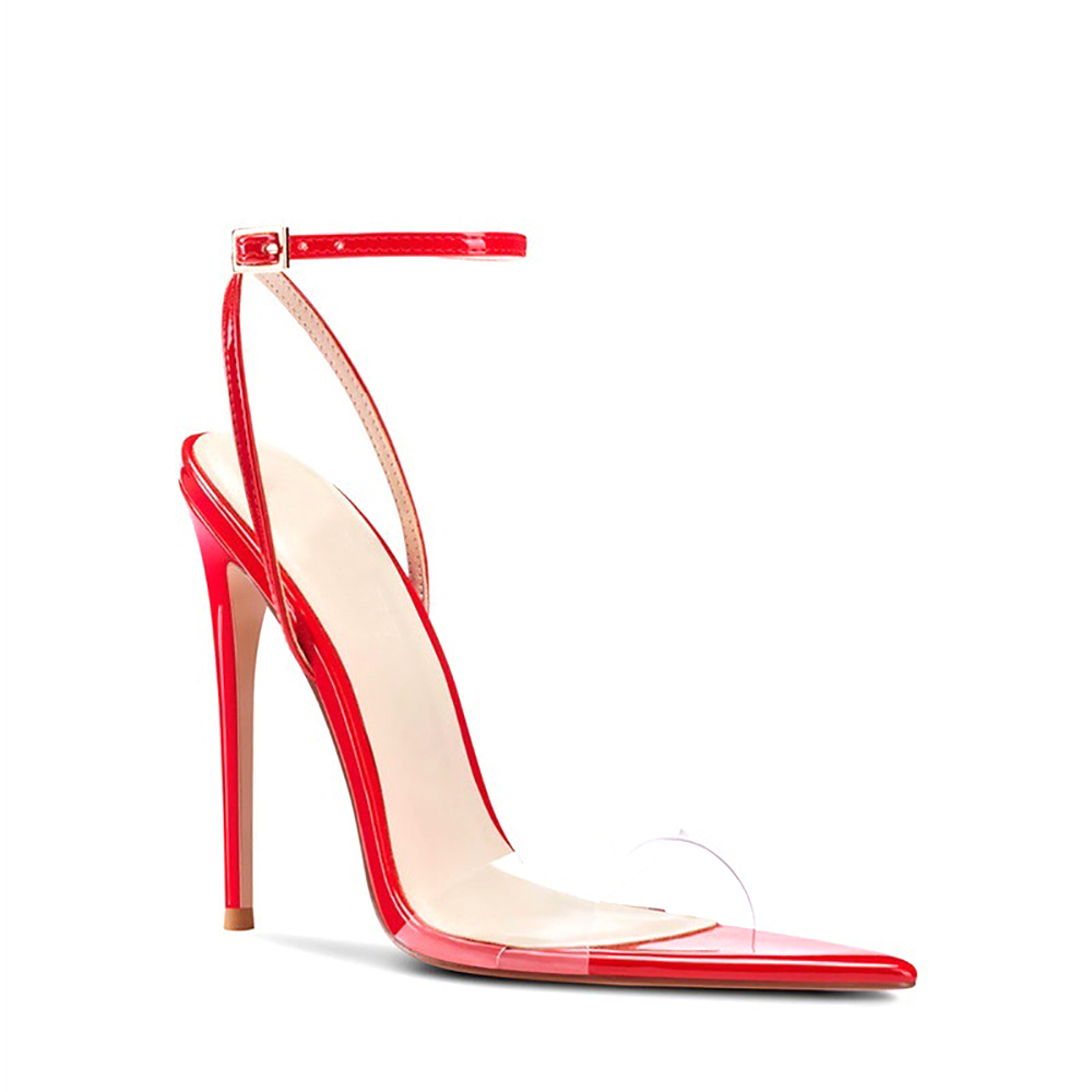 Kadınlar için Şeffaf PVC Yükse - Clear Strap Heel incelemesi ve fiyatı