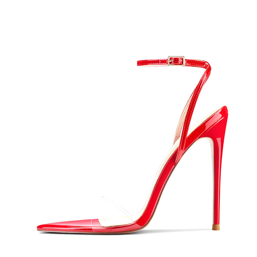 Kadınlar için Şeffaf PVC Yükse - Clear Strap Heel incelemesi ve fiyatı