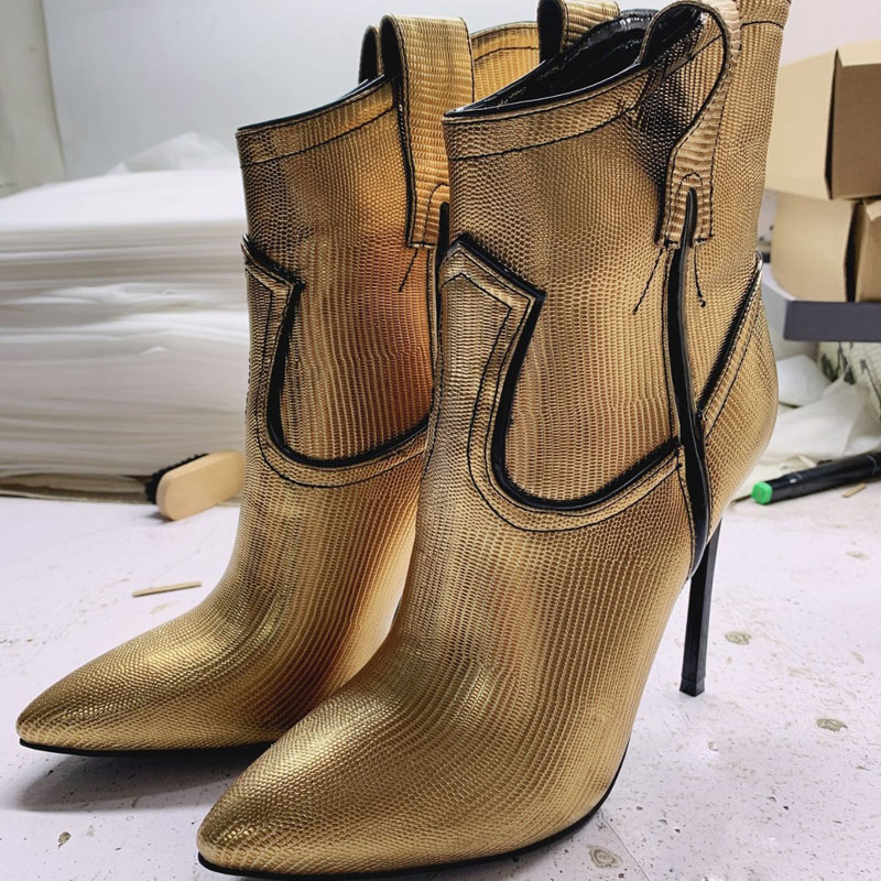 Gümüş Altın Rugan Deri Bilek B - Women'S Shoes Size 12 incelemesi ve fiyatı