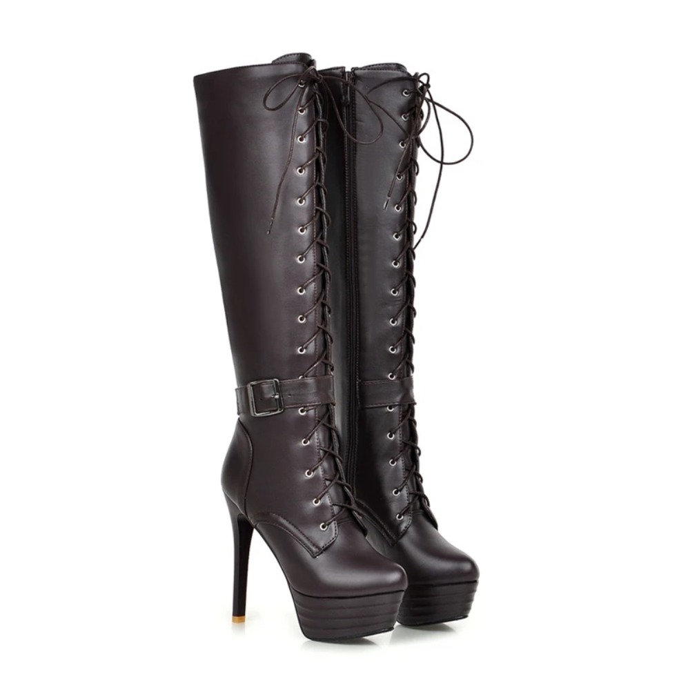 Diz Üstü Botlar Kadın Botları  - Zip Up Boots Short incelemesi ve fiyatı