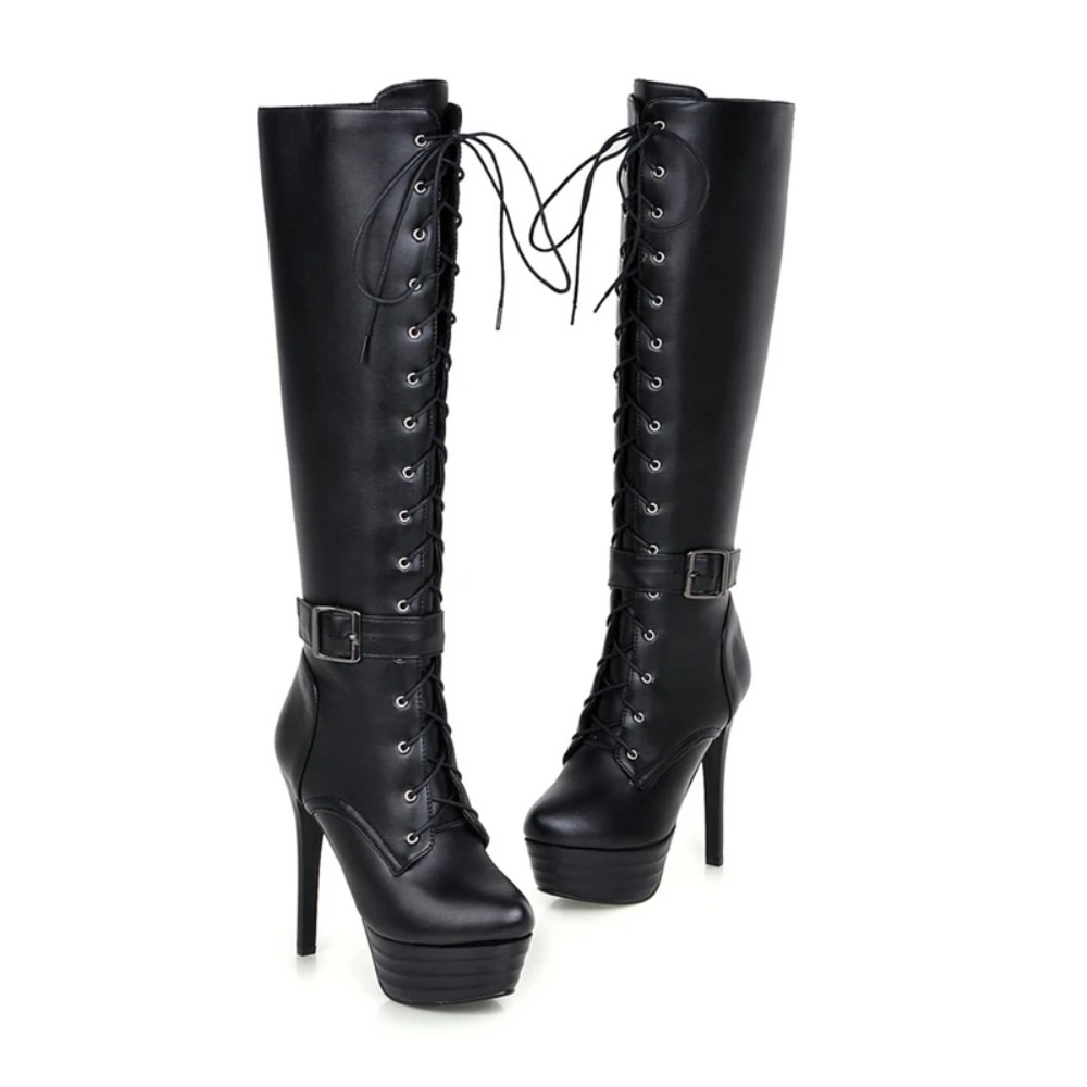Diz Üstü Botlar Kadın Botları  - Zip Up Boots Short incelemesi ve fiyatı
