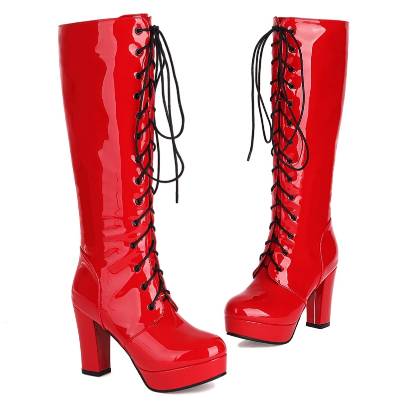 Yüksek Topuklu Platform Diz Yü - Zip Up Boots Short incelemesi ve fiyatı