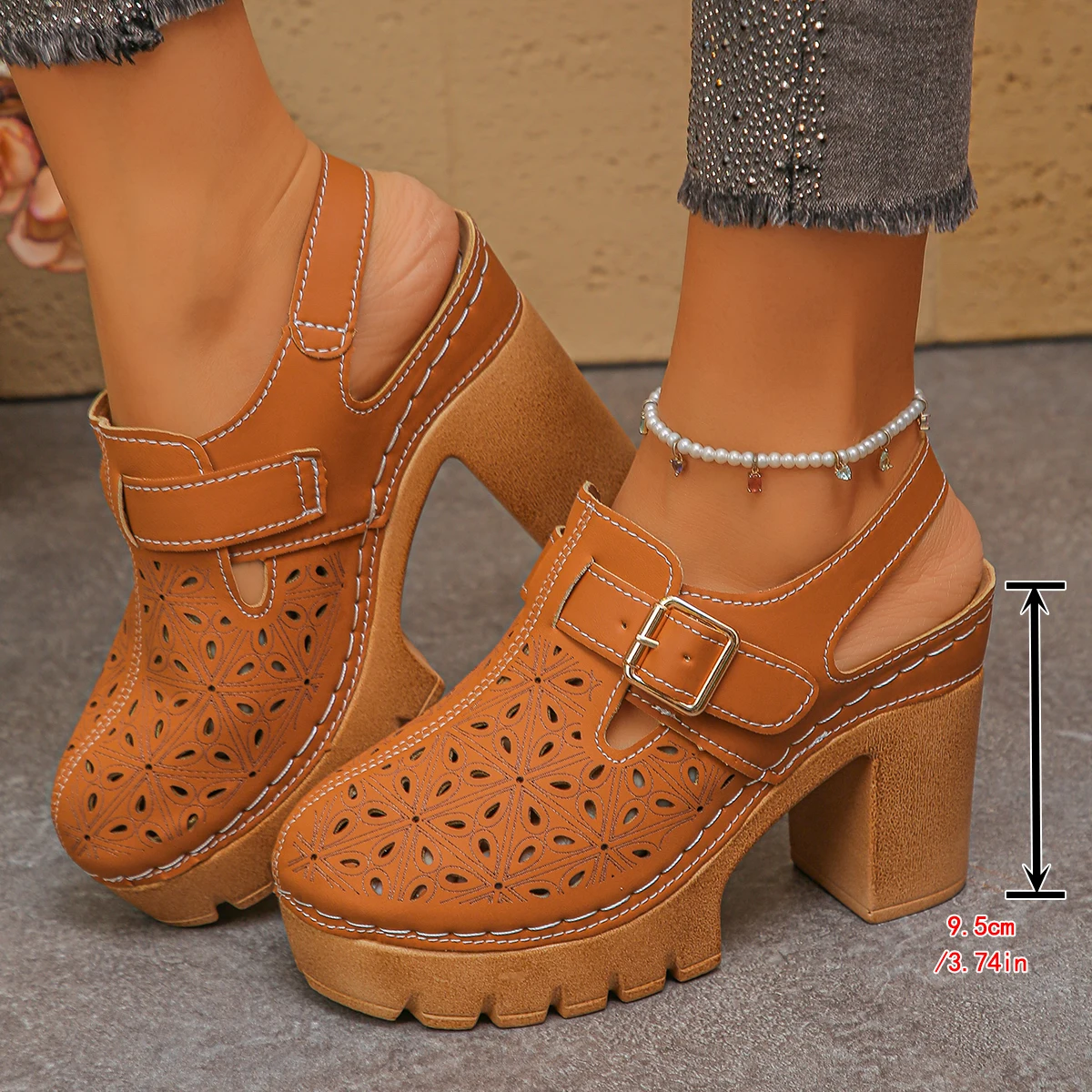 Büyük Boy Kadın Kalın Topuklu  - Women Shoes Model incelemesi ve fiyatı