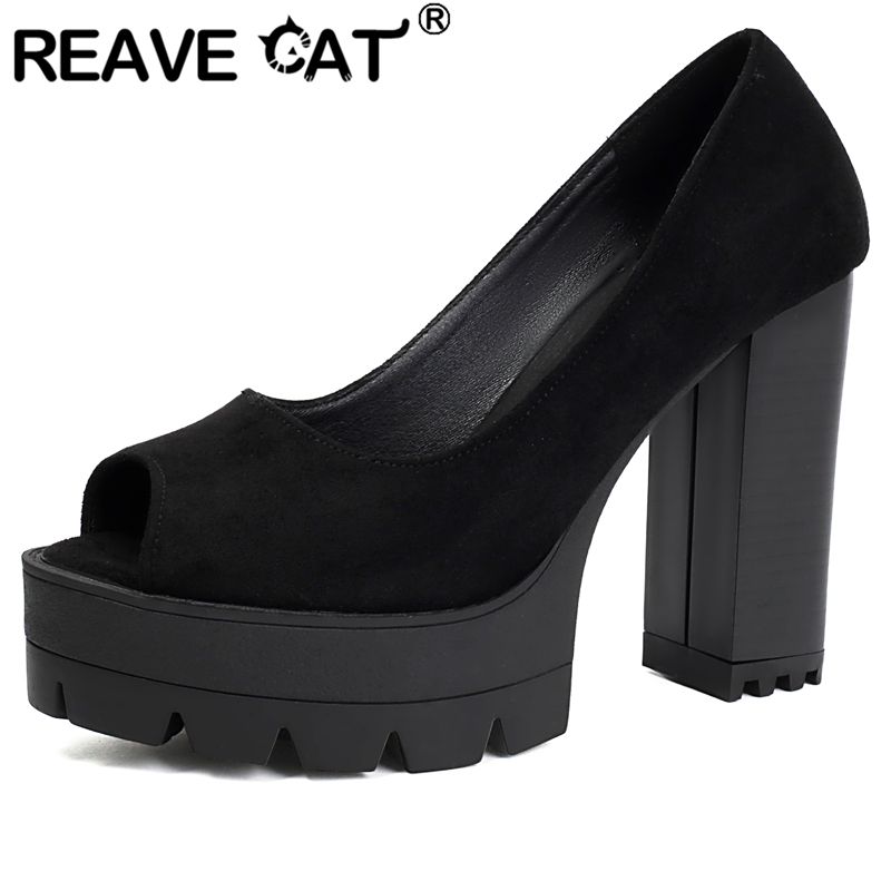 REAVE CAT Siyah Seksi Kadın Sa - Women'S Shoes Extended Sizes incelemesi ve fiyatı