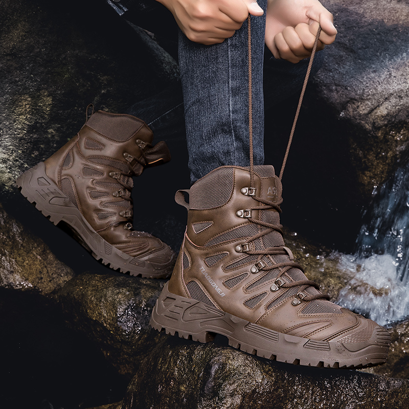 Erkek Açık Yürüyüş Taktik Bot  - Suede Ankle Boot incelemesi ve fiyatı